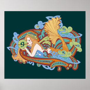 Gaia's Keltische Golf Poster