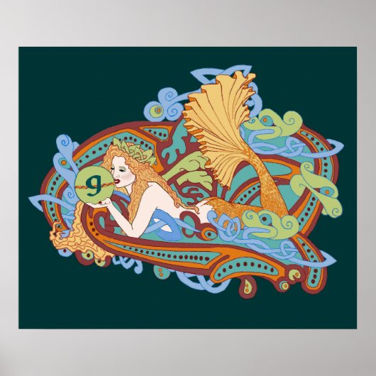 Gaia's Keltische Golf Poster (Voorkant)