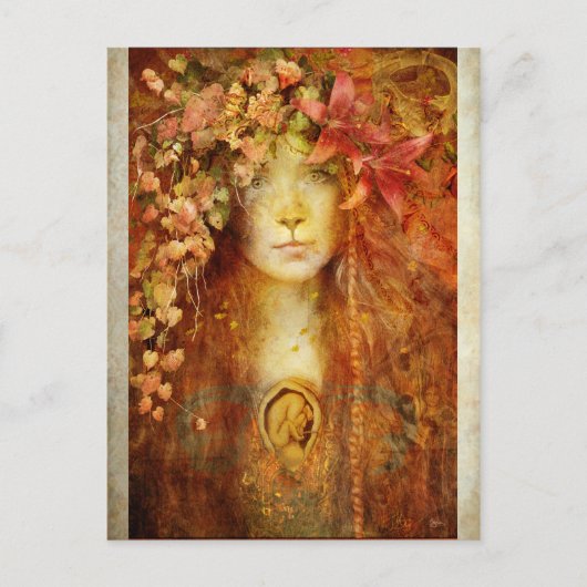 Gaia's Life Force Briefkaart (Voorkant)