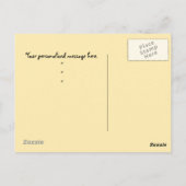 Gaia's overvloed aan groenten en fruit briefkaart (Achterkant)