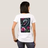 "Gaia's Serpent Embrace T-shirt" T-shirt (Achterkant volledig)