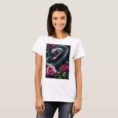 "Gaia's Serpent Embrace T-shirt" T-shirt (Voorkant volledig)
