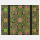 Gaia's tuin 142 fleece deken (Voorkant (Horizontaal))