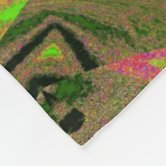 Gaia's tuin 142 fleece deken (Hoek)