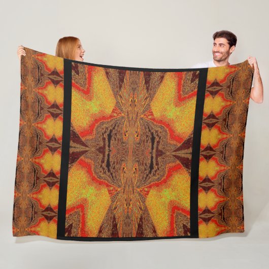 Gaia's Tuin 14 Fleece Deken (In situ)