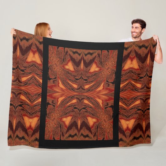 Gaia's tuin 1 fleece deken (In situ)