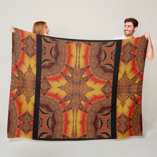 Gaia's Tuin 20 Fleece Deken (In situ)