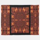 Gaia's Tuin 2 Fleece Deken (Voorkant (Horizontaal))