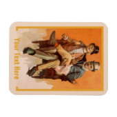 GAIETY aangepaste magneet (Horizontaal)