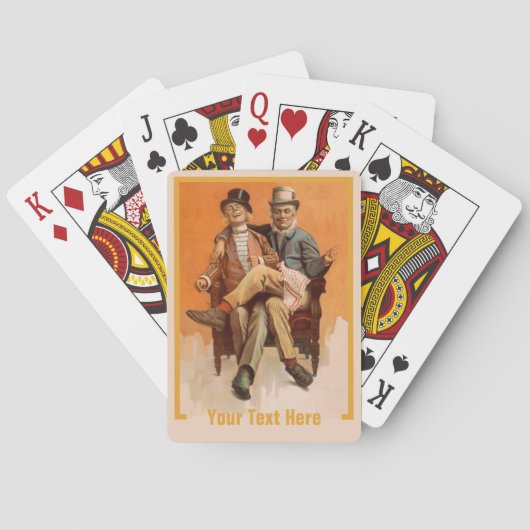 GAIETY aangepaste speelkaarten (Achterkant)