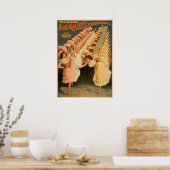 Gaiety Dancers -  Adverteren Poster (Keuken)