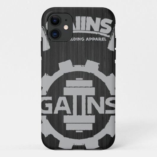 GAIINS BODYBUILDING APPAREL *NEW* IPHONE*HOESJE Case-Mate iPhone CASE (Achterkant)