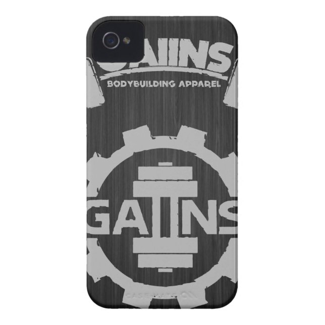 GAIINS BODYBUILDING APPAREL *NEW* IPHONE*HOESJE Case-Mate iPhone CASE (Achterkant)
