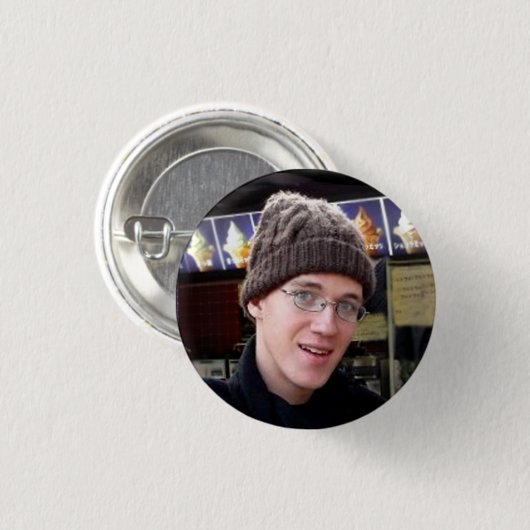 gaijin ronde button 3,2 cm (Voorkant /achterkant)