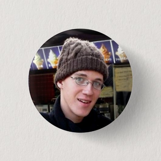 gaijin ronde button 3,2 cm (Voorkant)