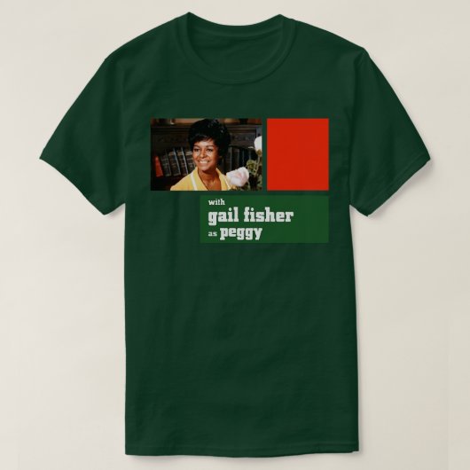 Gail Fisher voor Peggy Mannix T-shirt (Design voorkant)