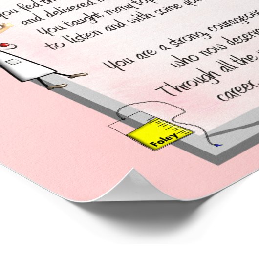 Gail Gabel in ruste Zurse Canvas Art Poem Poster (Hoek)