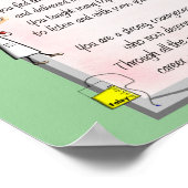 Gail Gabel in ruste Zurse Canvas Art Poem Poster (Hoek)