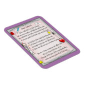 Gail Gabel in ruste Zurse Canvas Magneet (Rechterzijde)