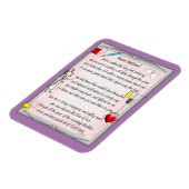 Gail Gabel in ruste Zurse Canvas Magneet (Linkerzijde)