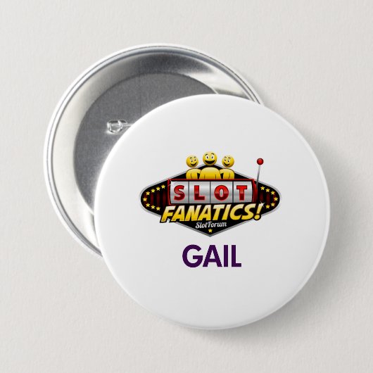 Gail KC-Button Ronde Button 7,6 Cm (Voorkant /achterkant)