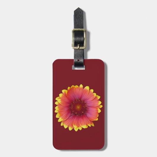 Gaillardia 1 bagagelabel (Voorkant verticaal)