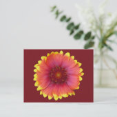 Gaillardia 1 briefkaart (Staand voorkant)