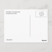 Gaillardia 1 briefkaart (Achterkant)