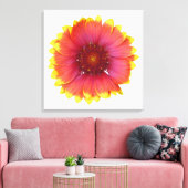 Gaillardia 1 canvas afdruk (Insitu (Woonkamer))
