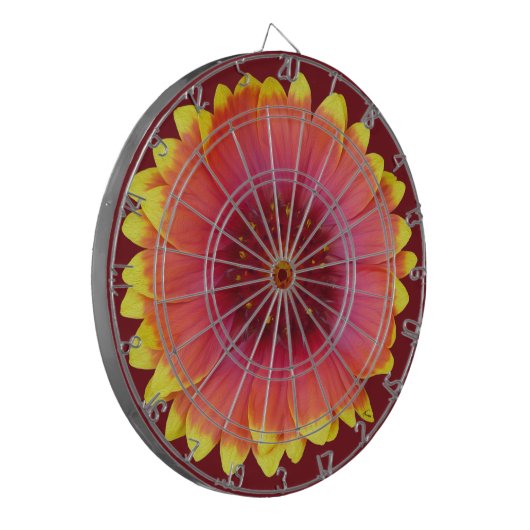 Gaillardia 1 dartbord (Voorkant Links)