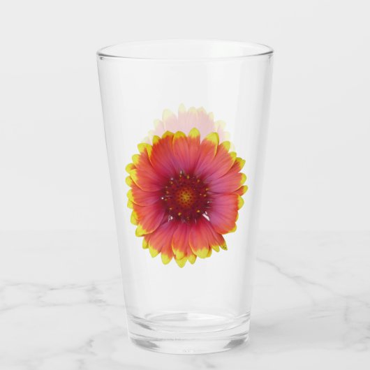 Gaillardia 1 glas (Achterkant)