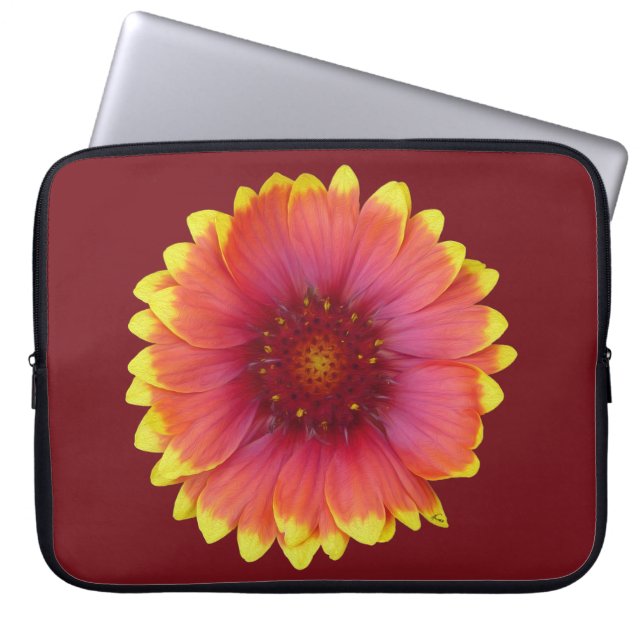 Gaillardia 1 laptop sleeve (Voorkant)