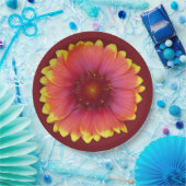 Gaillardia 1 papieren bordje (Feest)