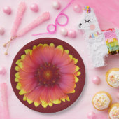 Gaillardia 1 papieren bordje (Feest)