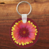 Gaillardia 1 sleutelhanger (Voorkant)