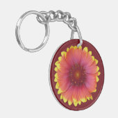 Gaillardia 1 sleutelhanger (Voorkant Links)
