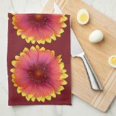 Gaillardia 1 theedoek (Quarter Fold)