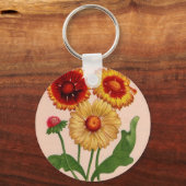 gaillardia gaillardis sleutelhanger (Voorkant)