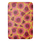 Gaillardia Seamless Patroon Badmat (Voorkant Verticaal)