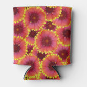 Gaillardia Seamless Patroon Blikjeskoeler (Voorkant)