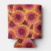 Gaillardia Seamless Patroon Blikjeskoeler (Achterkant)