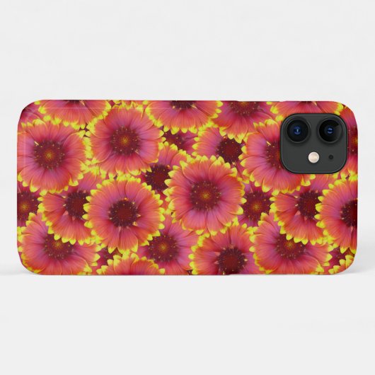 Gaillardia Seamless Patroon Case-Mate iPhone Case (Achterkant (horizontaal))