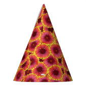 Gaillardia Seamless Patroon Feesthoedjes (Links)