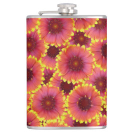 Gaillardia Seamless Patroon Heupfles