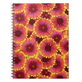 Gaillardia Seamless Patroon Notitieboek