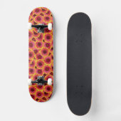 Gaillardia Seamless Patroon Persoonlijk Skateboard (Voorkant)