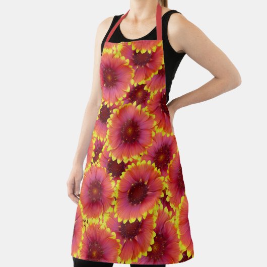 Gaillardia Seamless Patroon Schort (Insitu)