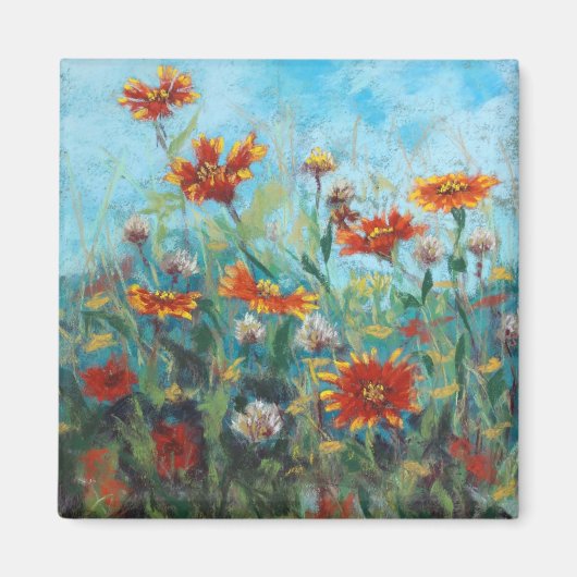 Gaillardias Magnet (Voorkant)