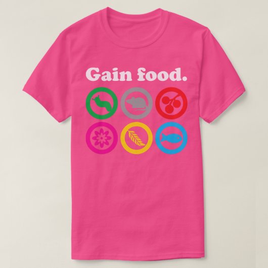 Gain Food Wingspan Bird Board spel T-shirt (Design voorkant)