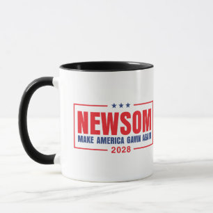 Gain Newsom, maak Amerika weer presidentieel Mok